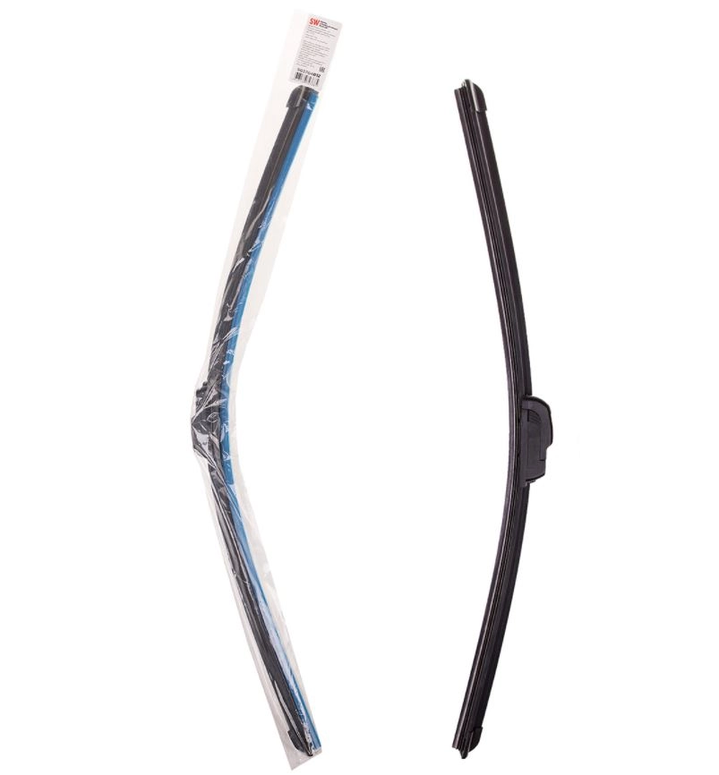 картинка Щетка стеклоочистителя бескаркасная 45см/18" SW в пакете от магазина  StreetTuning