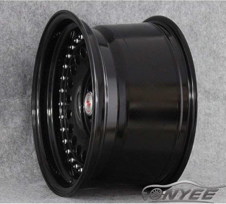 картинка Новые диски Raguna D-Force AKRO R16 6X114,3 ET-5 J9 черный от магазина  StreetTuning