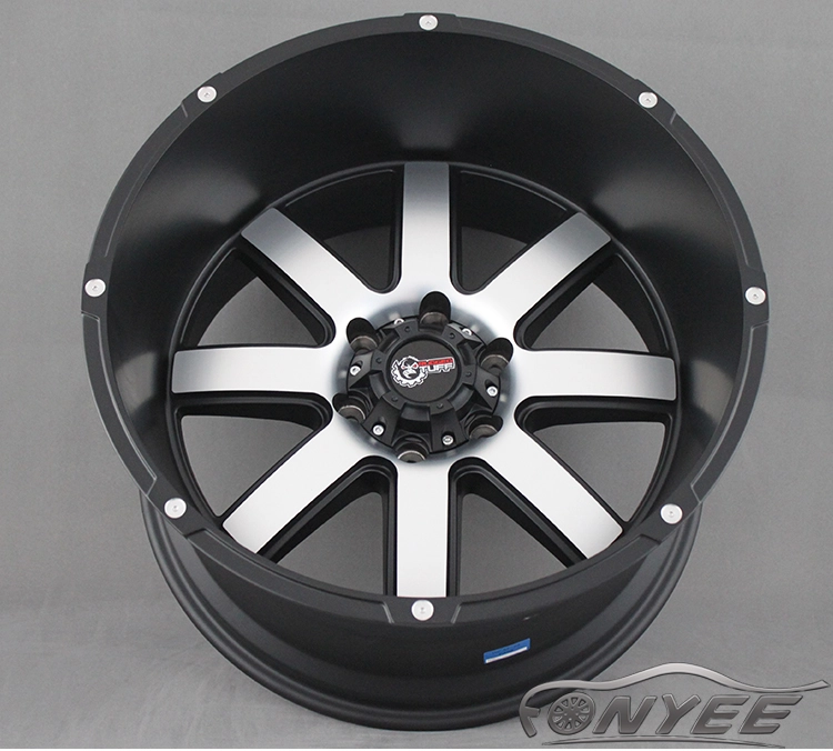 картинка Новые диски TUFF RuGGed RT888 R20 5X120 ET-44 J12 серебро + черный от магазина  StreetTuning