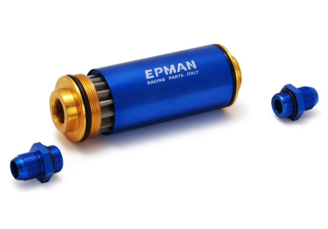 картинка Топливный фильтр первичной очистки EPMAN,  AN8  синий магазин  StreetTuning 