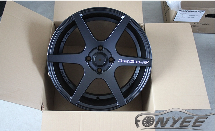 картинка Новые диски SHOGUN EMOTION R V06-R R16 4X100 ET30 J7,5 черный мат + серебро от магазина  StreetTuning