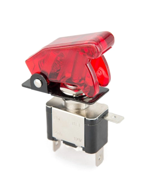 картинка Тумблер переключения с подсветкой, красный от магазина  StreetTuning