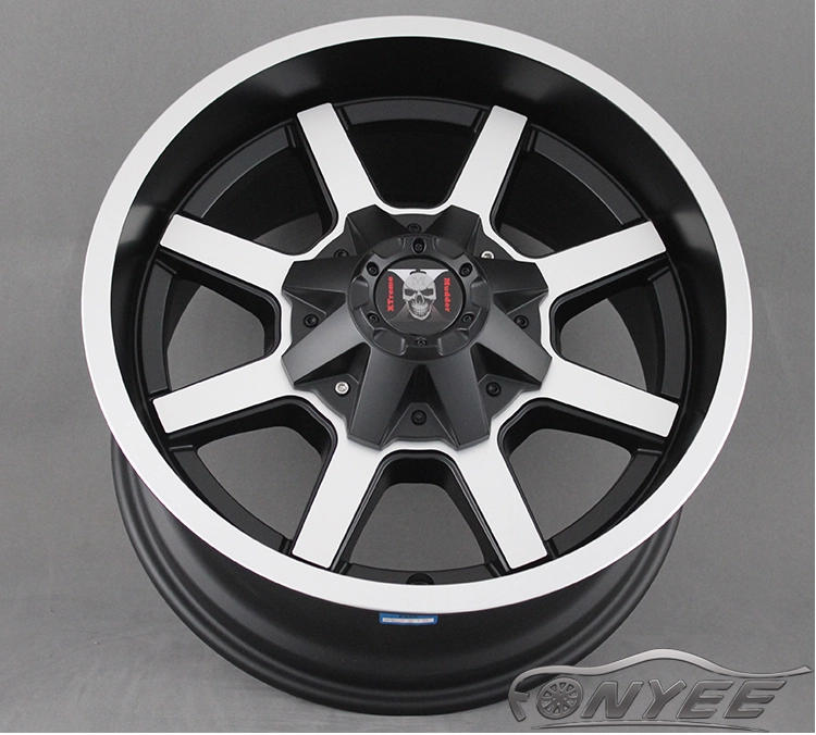 картинка Новые диски Mudder Xtreme XM-304 R17 5x114,3/127 ET0 J9 серебро + черный мат от магазина  StreetTuning