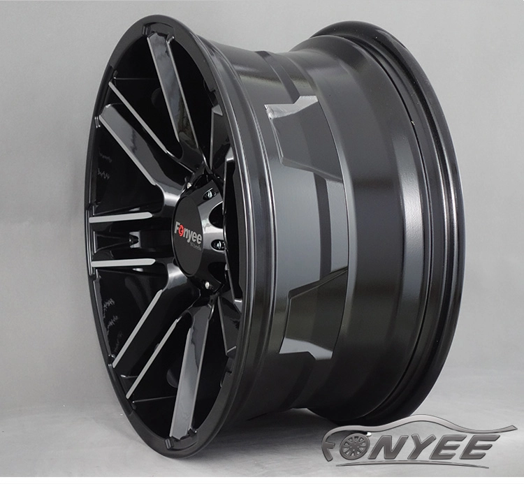 картинка Новые диски K-II RacingLine R18 6х139,7 ET10 J9 серебро + черный от магазина  StreetTuning