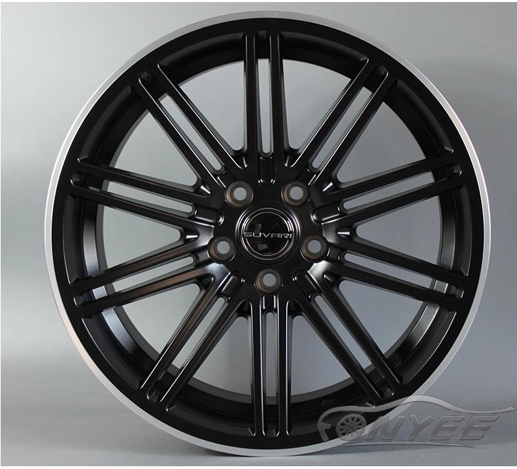 картинка Новые диски Suvari 57 R18 5x112 ET43 J8,5 черные мат + серебро от магазина  StreetTuning