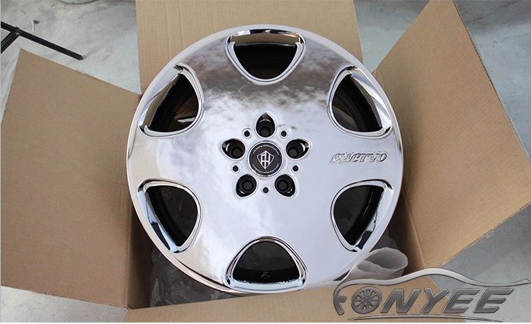 картинка Новые диски Ascari Cuervo R18 J7,5 ET38 5x112 хром от магазина  StreetTuning