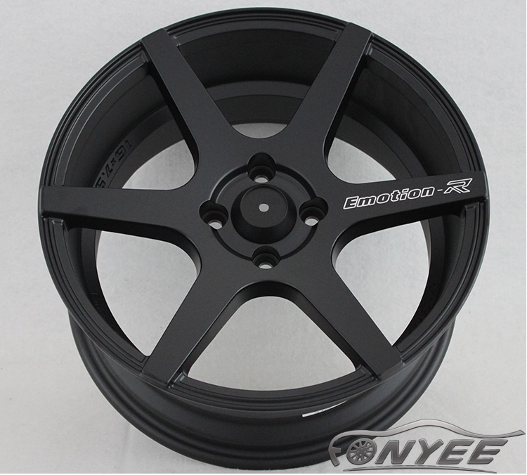 картинка Новые диски SHOGUN EMOTION R V06-R R16 4X100 ET30 J7,5 черный мат + серебро от магазина  StreetTuning
