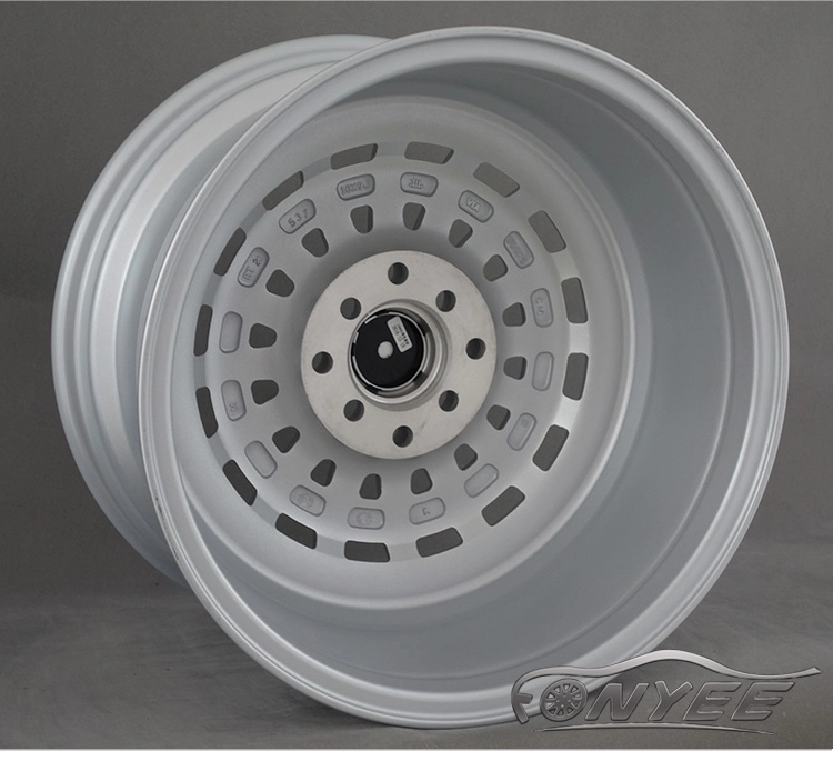 картинка Новые диски ESM 015 R15 4x100 ET25 J8 серебро + черные болтики от магазина  StreetTuning
