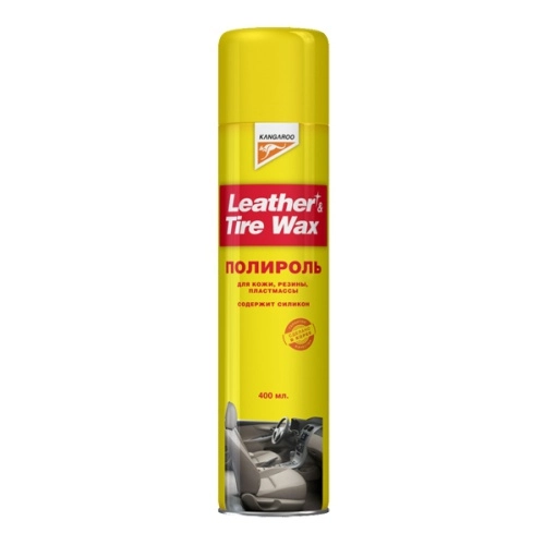 картинка Полироль универсальный  Leather & Tire Wax Silicon -  спрей магазин  StreetTuning 