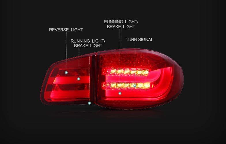 картинка Задние фары для Volkswagen Tiguan 2009-2011г от магазина  StreetTuning