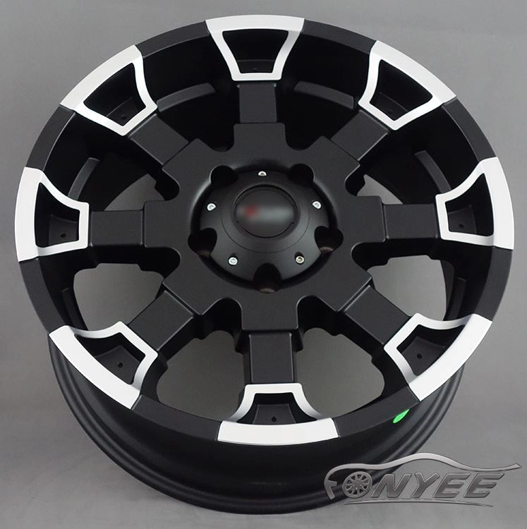 картинка Новые диски Future R17 5X110 ET20 J8 черный мат + серебро от магазина  StreetTuning
