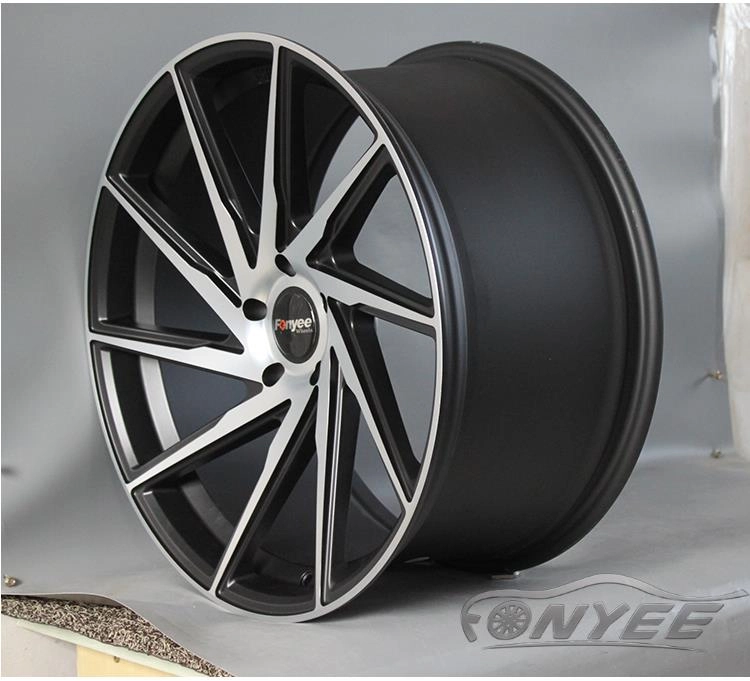 картинка Новые диски F1R F29 R20 5х112 ET38 J10 черный + серебро от магазина  StreetTuning