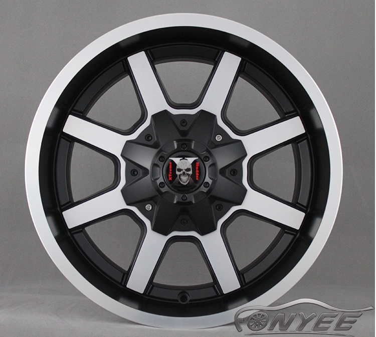 картинка Новые диски Mudder Xtreme XM-304 R17 5x114,3/127 ET0 J9 серебро + черный мат от магазина  StreetTuning