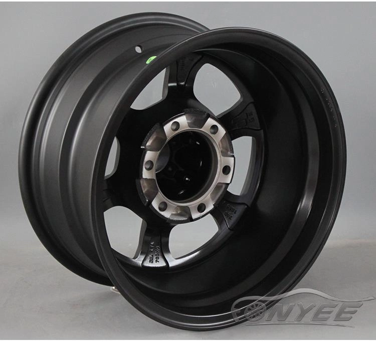 картинка Новые диски Powcan модель 15 R15 6X139,7 ET-10 J8 черный мат + серебро от магазина  StreetTuning